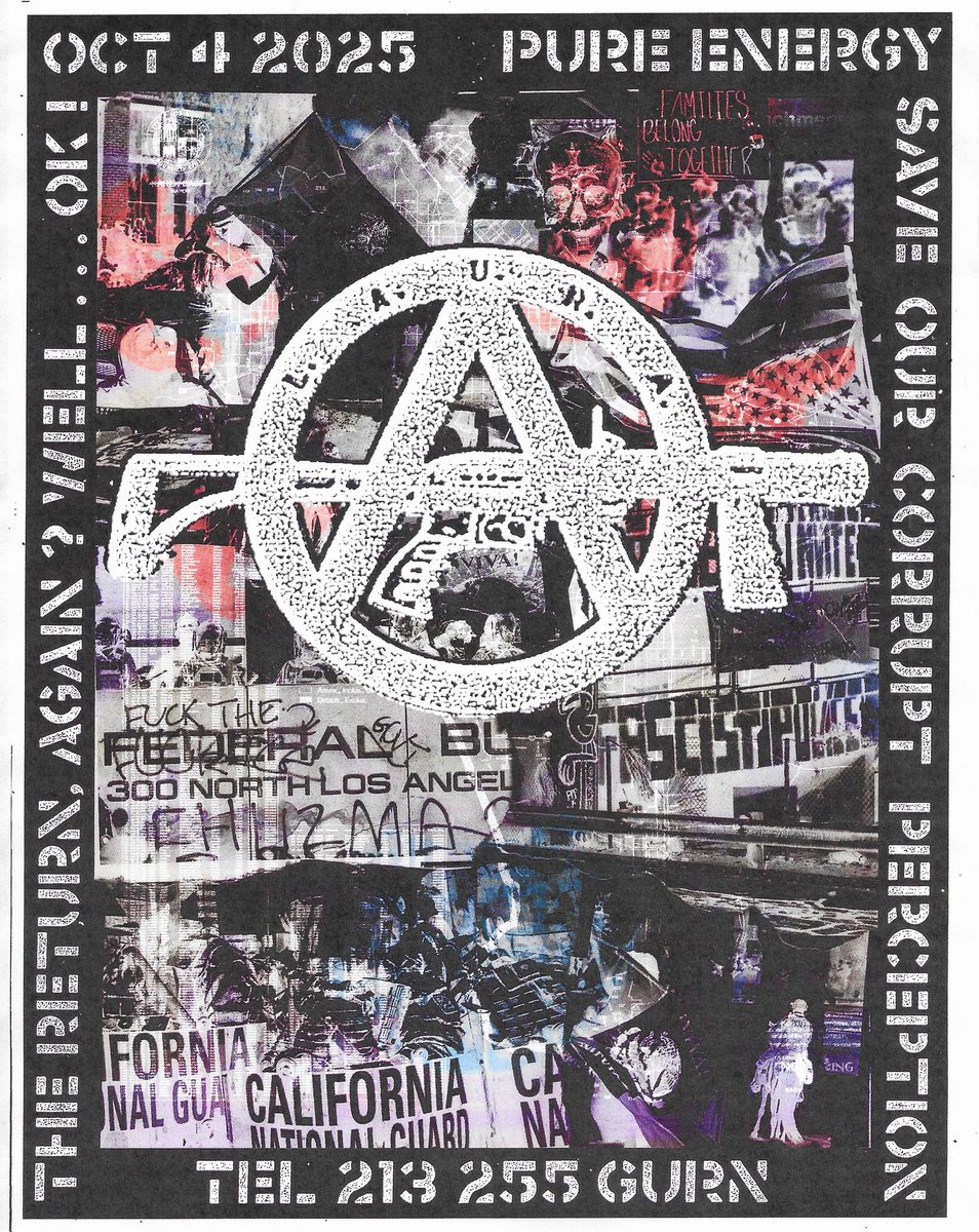 THE RETURN OF THE LOS ANGELES UNDERGROUND RAVE ASSOCIATION, AGAIN…