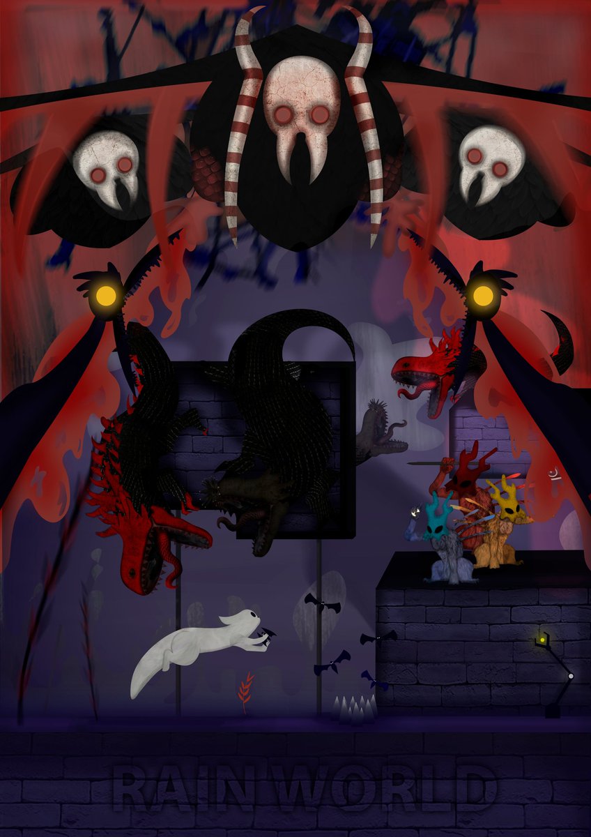 AceRq_'s tweet photo. Going against all the silksong arts and making it my favorite game
#rainworldfanart #Rainworld #rw #Silksong #rwart https://t.co/HmPJk5hG5H