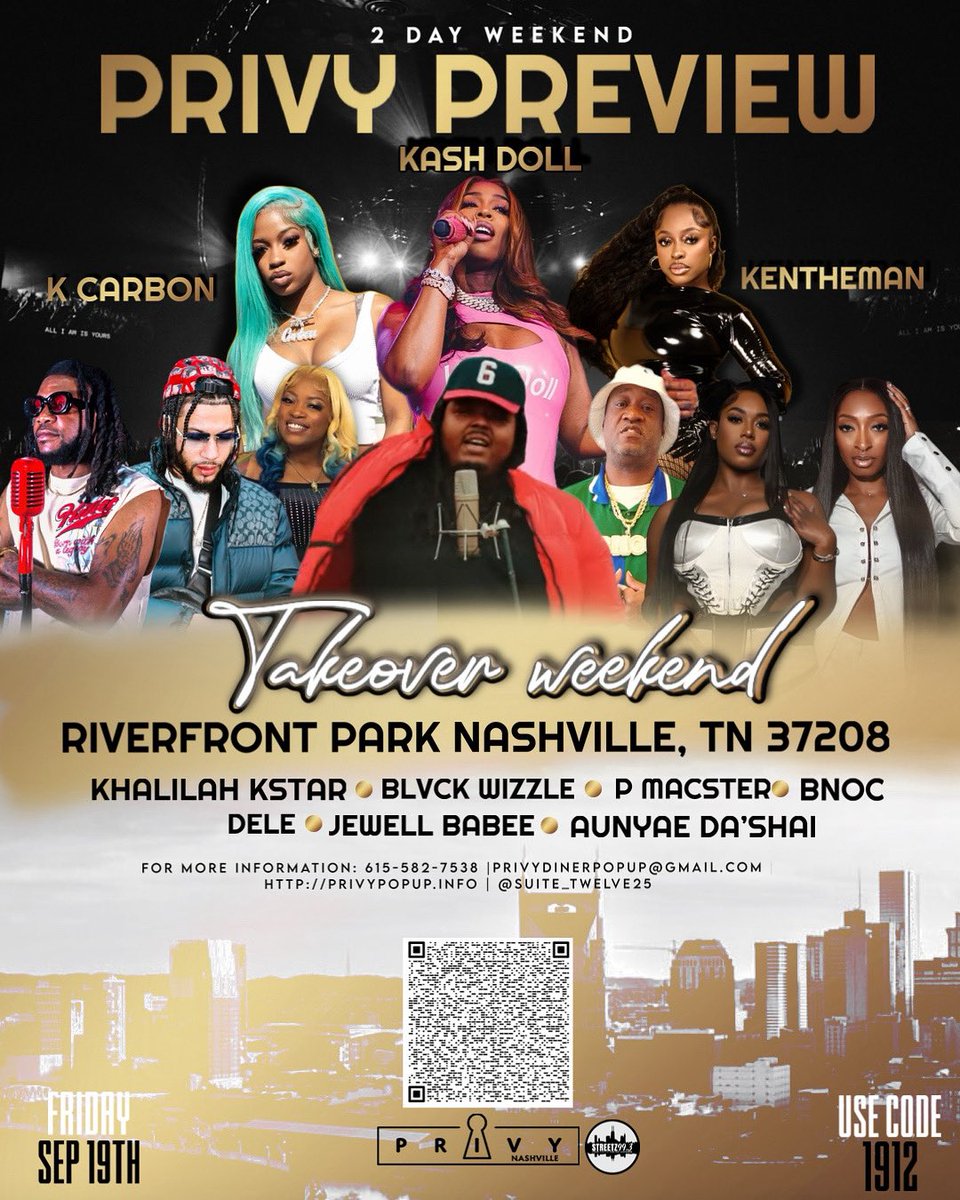 Me and my nigga <a href="/RealDelemos/">Delemos</a> performing in Nashville this weekend. Pull up 🗣️🔥 #1of1 #RTM
