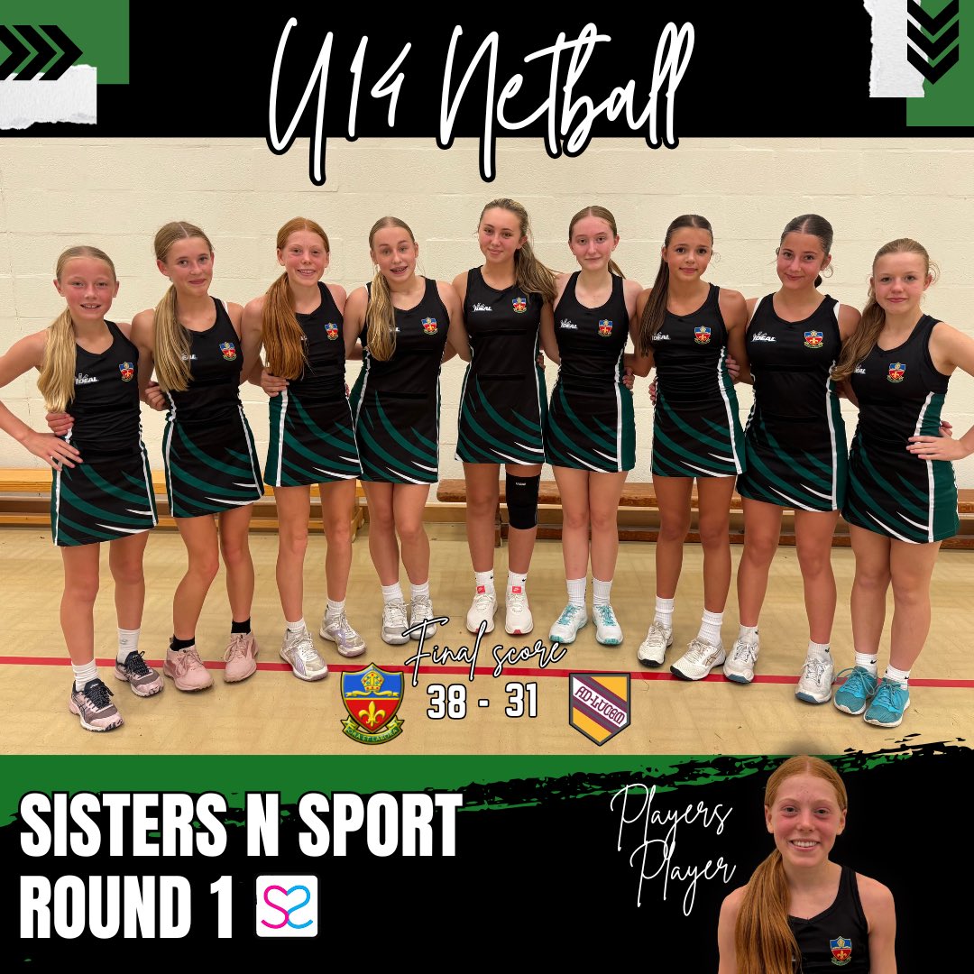 CanonSladePE's tweet photo. A huge well done to our U13 and U14 netball teams for an excellent start to the SNS cup &amp; shield competitions, securing impressive wins against Hulme Grammar (U13) and Withington Girls’ School (U14). Congratulations also to our Players’ Players, Myla and Emily! #csnetball 🏐 https://t.co/PcjKumpdRW