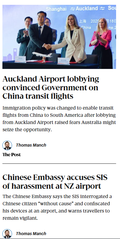 henrycooke's tweet photo. The NZ/China relationship crystalised in two current stories from @thomas_manch https://t.co/JiiXwyQ9TJ