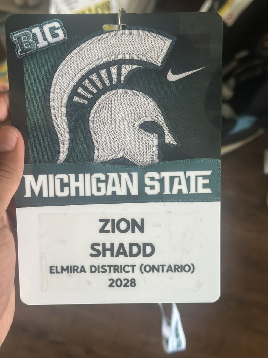 ZionShadd's tweet photo. Thanks for having me for an unofficial game day visit.@MSU_Football https://t.co/ipVL3MESoK