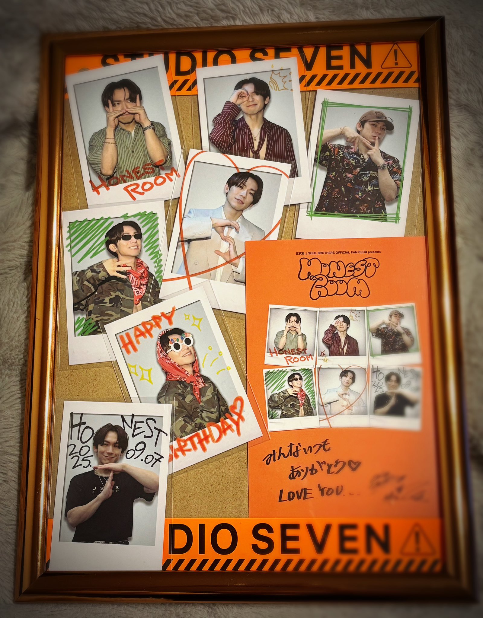 三代目NAOTO HONEST ROOM 来場者限定オリジナルグッズ 三代目JSB