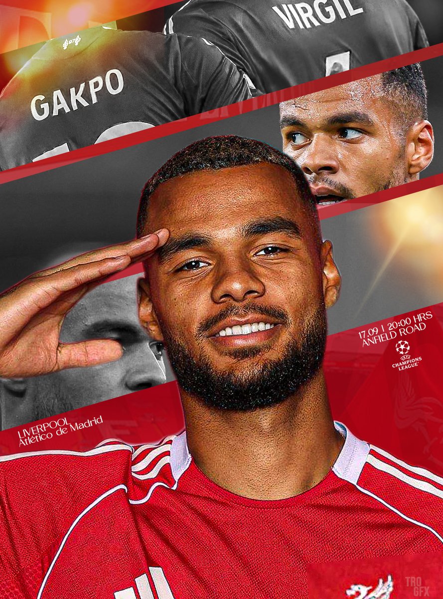 Liverpool 🆚 Atlético Madrid

🏆 UEFA Champions League
📍 Anfield
⏰ 20:00

The stage is set. 🔴⚔️⚪️

Who takes it tonight? 👀
#UCL | #LIVATM | #YNWA | #Liverpool