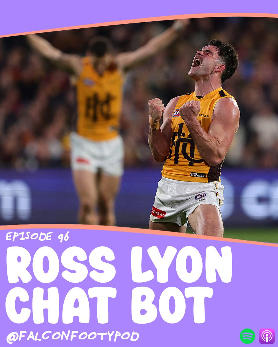 falconfootypod's tweet image. This week, @jesseSPANNER  stands on trial for the crimes of Zach Merrett, @Lowry_16 chooses a team to marry, and @QuantumJC is in awe of the Hawks. We also go to some very dark places during the Fifth Quarter.

Available on #Spotify and #applepodcasts: shorturl.at/ZDwnZ