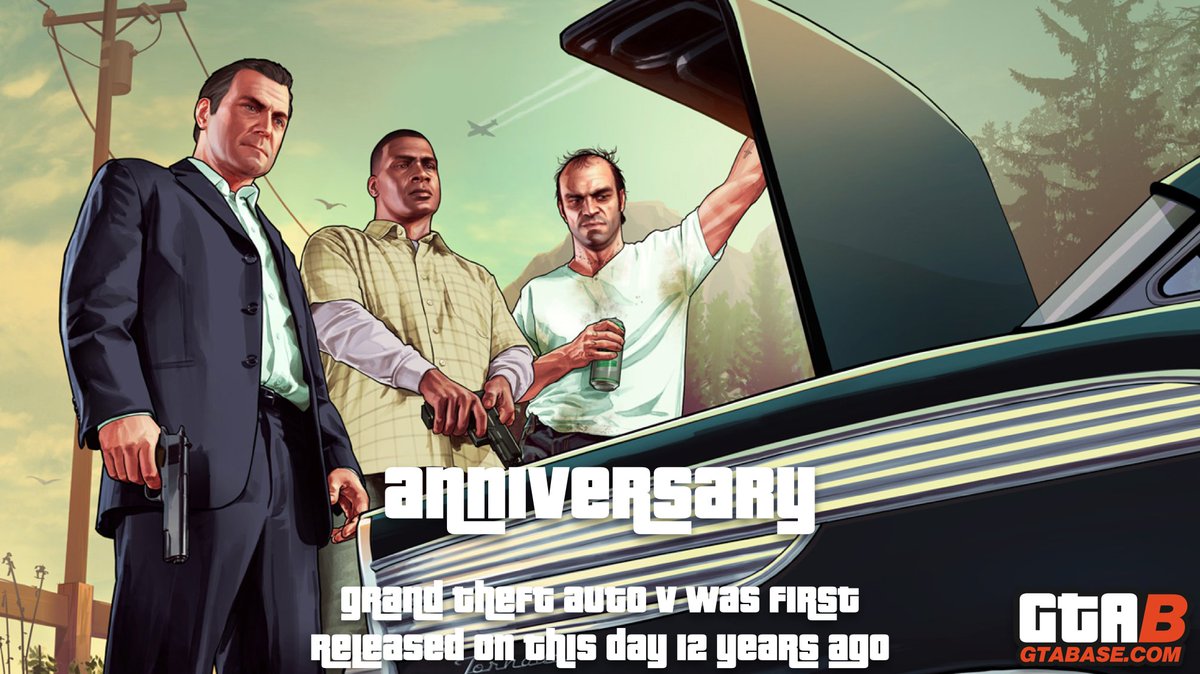 On this day 12 years ago, #GTAV was originally released for PS3 &amp; Xbox 360, taking players on the biggest and most action packed GTA adventure yet, in one of gaming's most ambitious worlds to date across Los Santos and Blaine County.

What are your best and most nostalgic