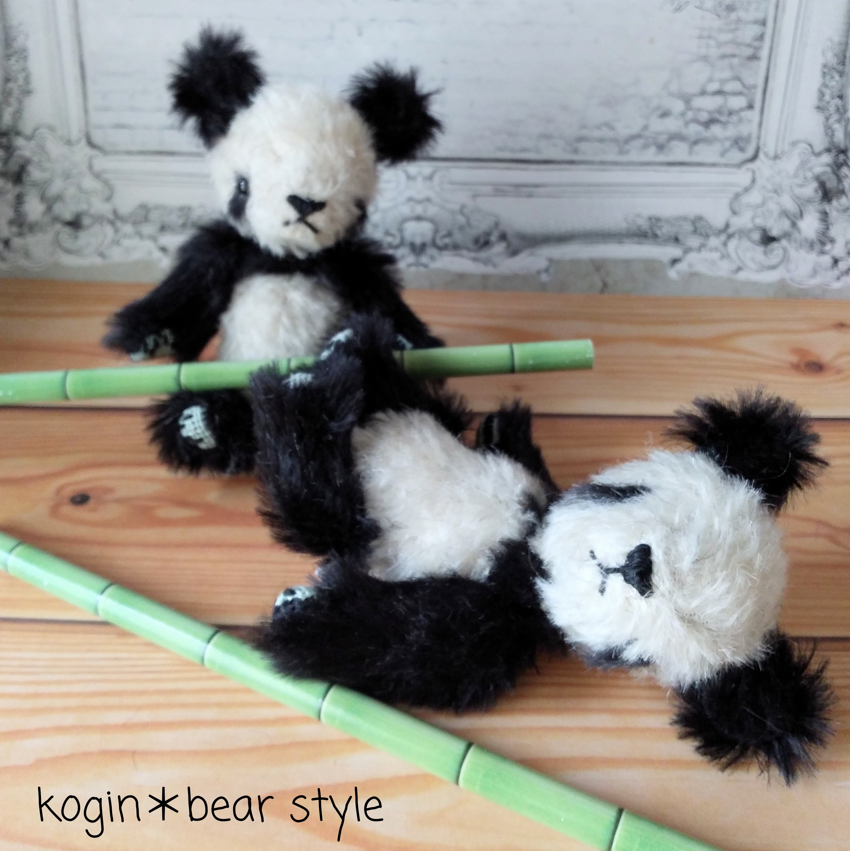 パンダ テディベア作家 ぬいぐるみ 澤田クマ製作所 パンダキット