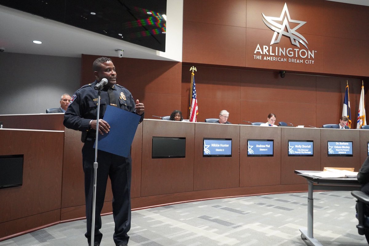 Thank you Mayor Ross and City Council for proclaiming Oct 7, 2025 as National Night Out in the City of Arlington. 

#NNO is more than an event. It’s a proud tradition here in Arlington that makes our community stronger and safer.

We look forward to seeing everyone on Oct 7!