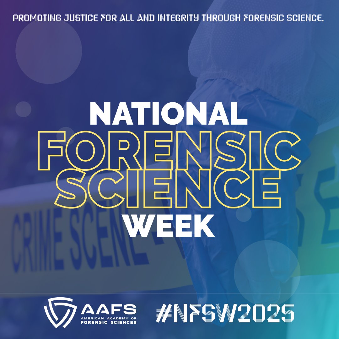 At AAFS, our membership, leadership, committees, staff, affiliates, and all of our partner organizations are working year-round for the betterment of the justice system.

Our organization needs your support. Donate to our cause during #NFSW2025: aafs.org/ways-give