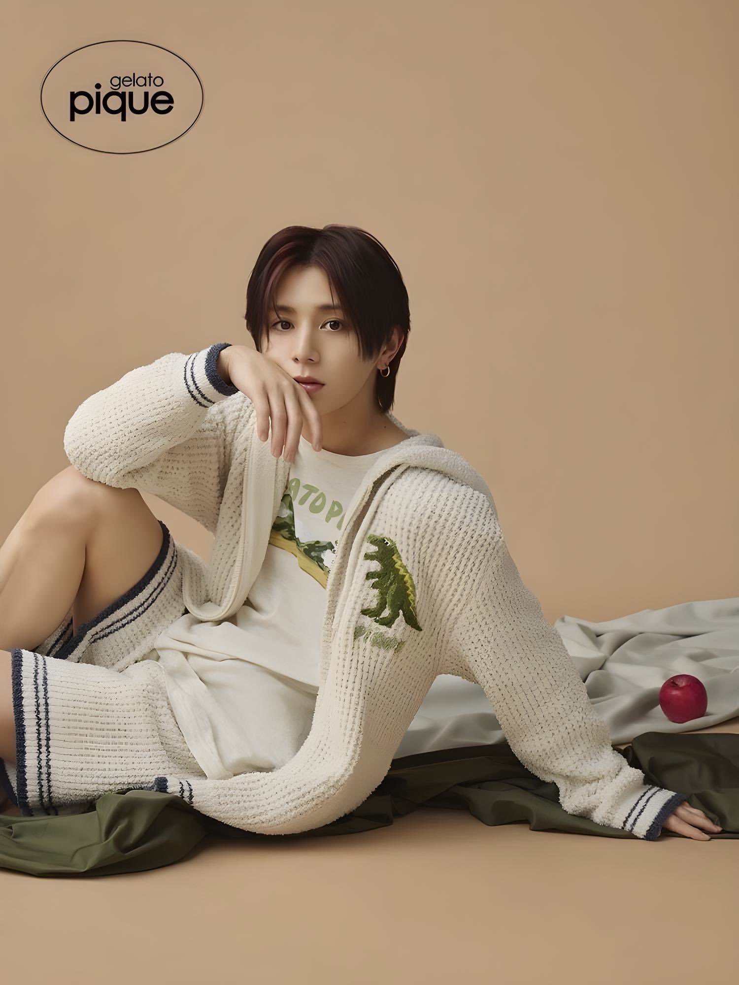 ジェラピケ スラブダイナソーロンT 山田涼介 ジェラピケ スラブダイナソーロンT 山田涼介 - メルカリ