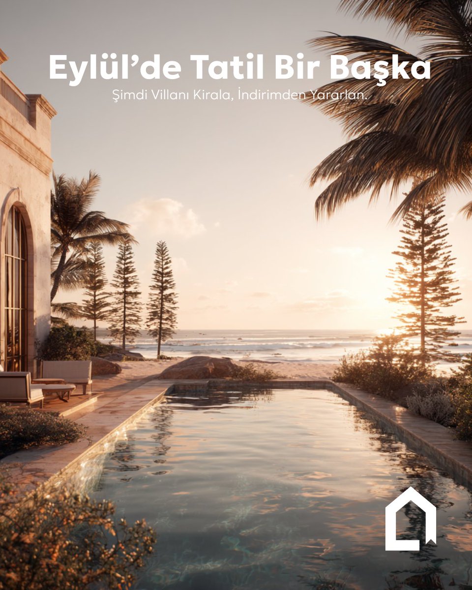 Eylül’de Tatil Bir Başka!
Yazın kalabalığı yavaş yavaş çekilirken, deniz hâlâ sıcak, güneş hâlâ ışıl ışıl… 🌞
Sessizlik, huzur ve özel bir villa tatiliyle eylülün tadı bambaşka.
✨ Kendi havuzunda serinle,
🌊 Sahilde kalabalıksız gün batımını izle…
👉 Tatilin en güzel zamanı