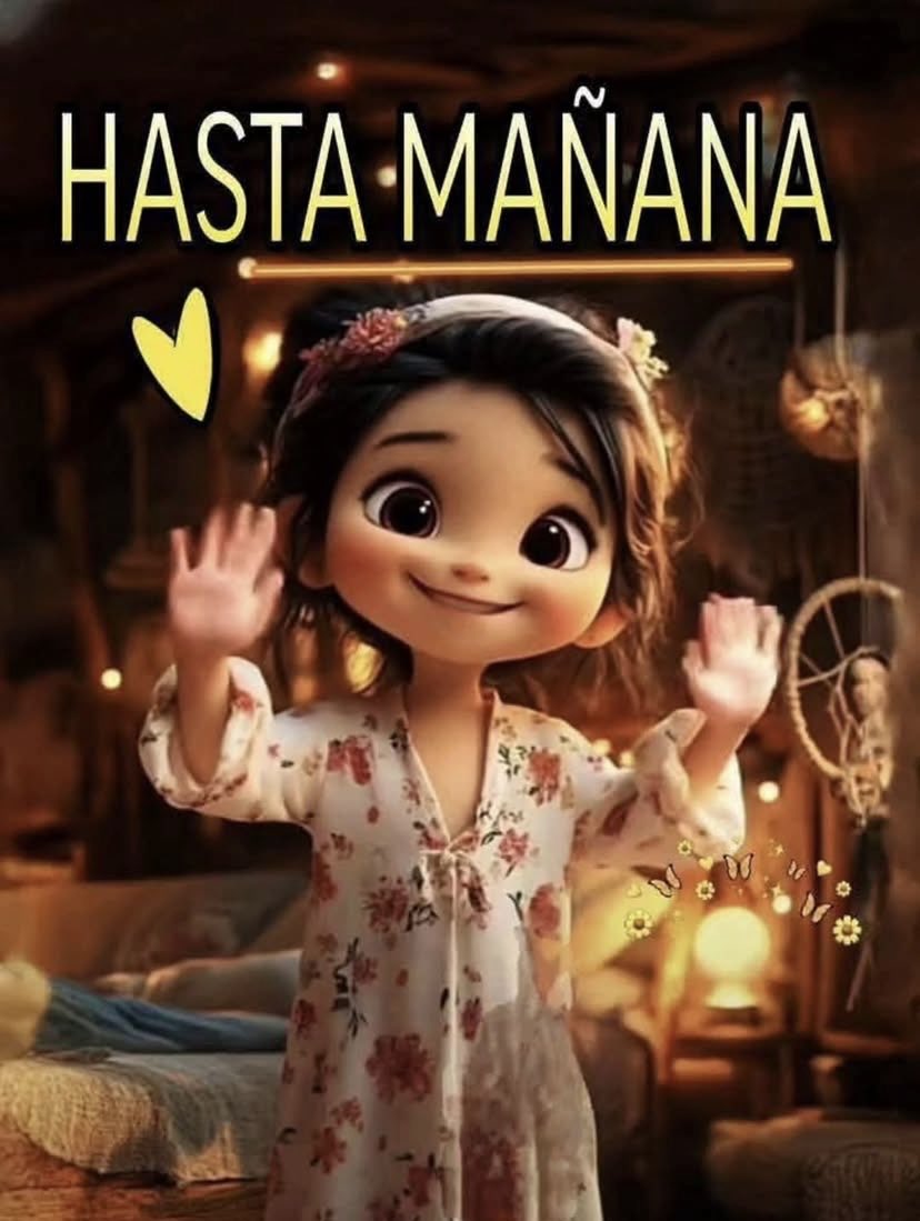 Hasta mañana 😴🌙😘