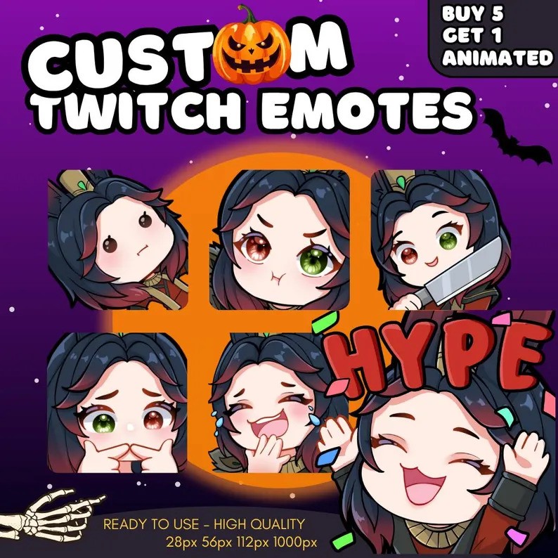 rory_daniel01's tweet photo. ✨ Level up your Twitch channel with custom emotes that bring your community to life! 🎨💜
From hype moments to funny reactions we got you covered.
#TwitchEmotes #StreamerArt #EmoteDesign https://t.co/lYxk0YlBYu
