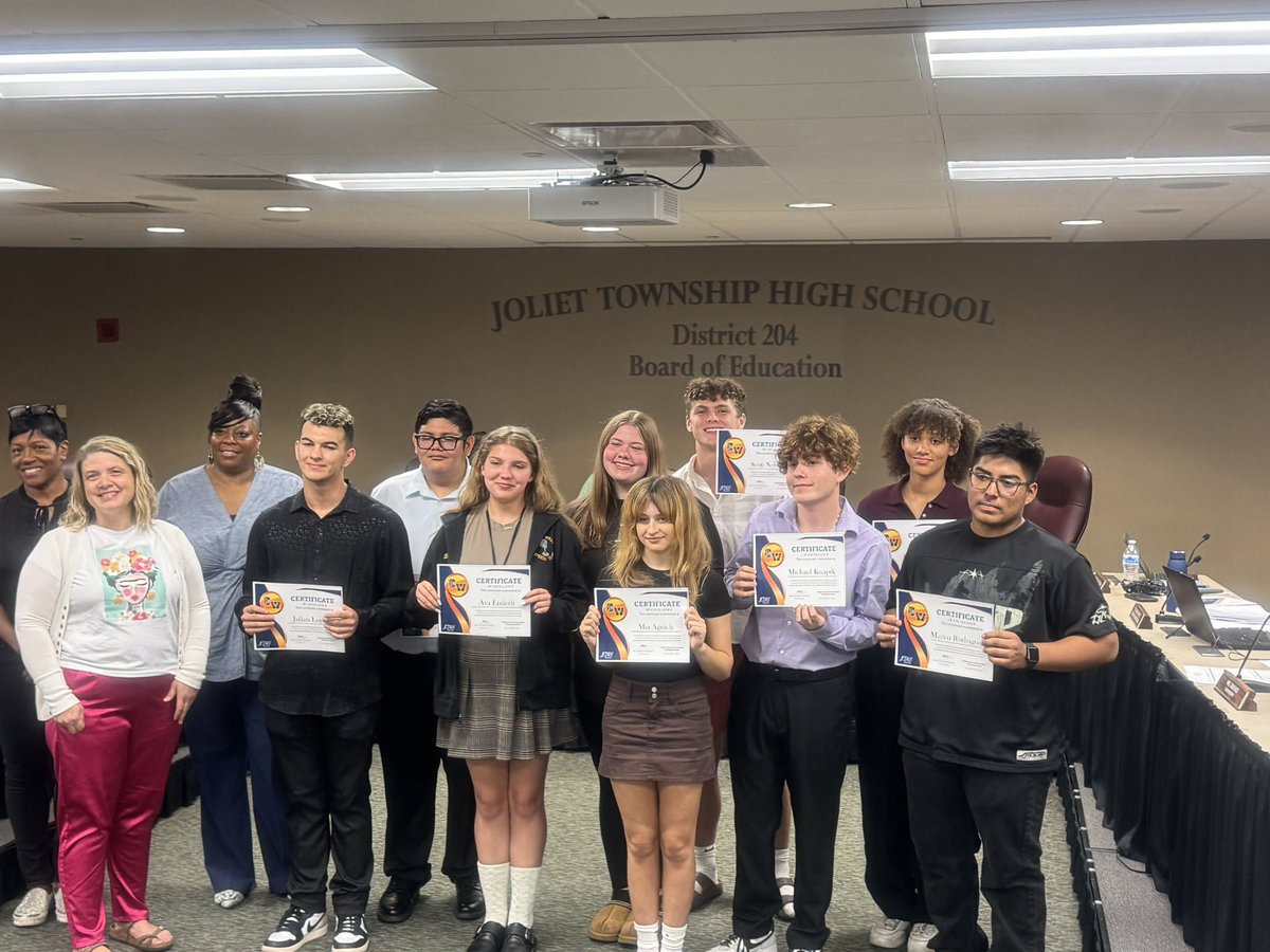 So blessed to be awarded with the College Board National School Recognition Award! <a href="/CollegeBoard/">College Board</a> <a href="/JTHS_204/">Joliet Township HS</a>