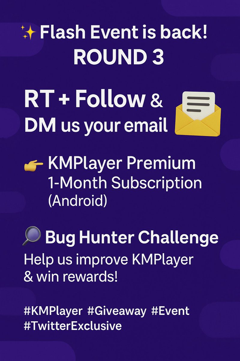 KMPlayer tweet media