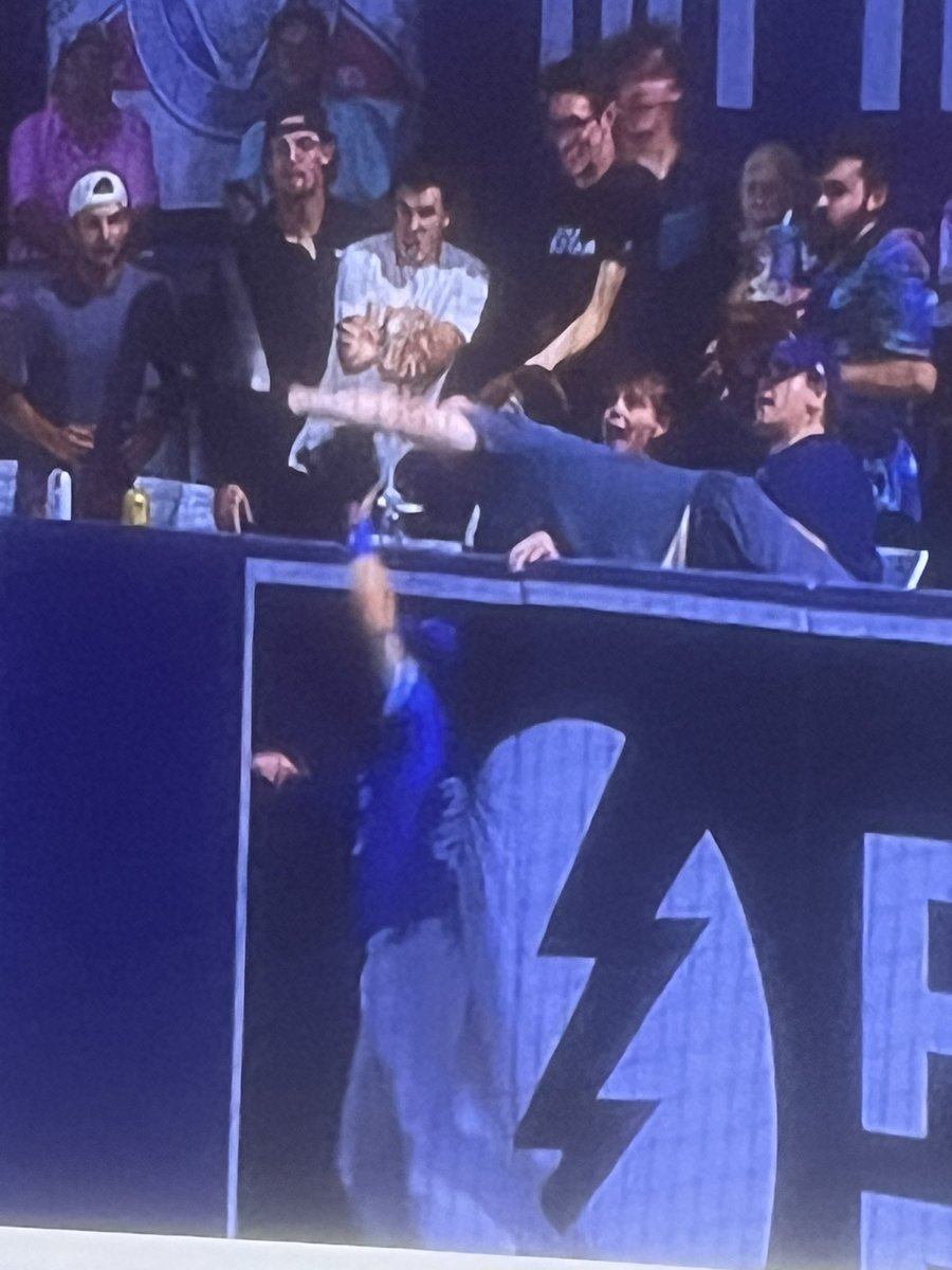 _M_F_'s tweet photo. 😤#TORvsTB @BlueJays #bluejays #LightsUpLetsGo 

Really New York? 

“Fan interference but would’ve been a home run anyway”

Unbelievable! https://t.co/TtbQ1uBjOq
