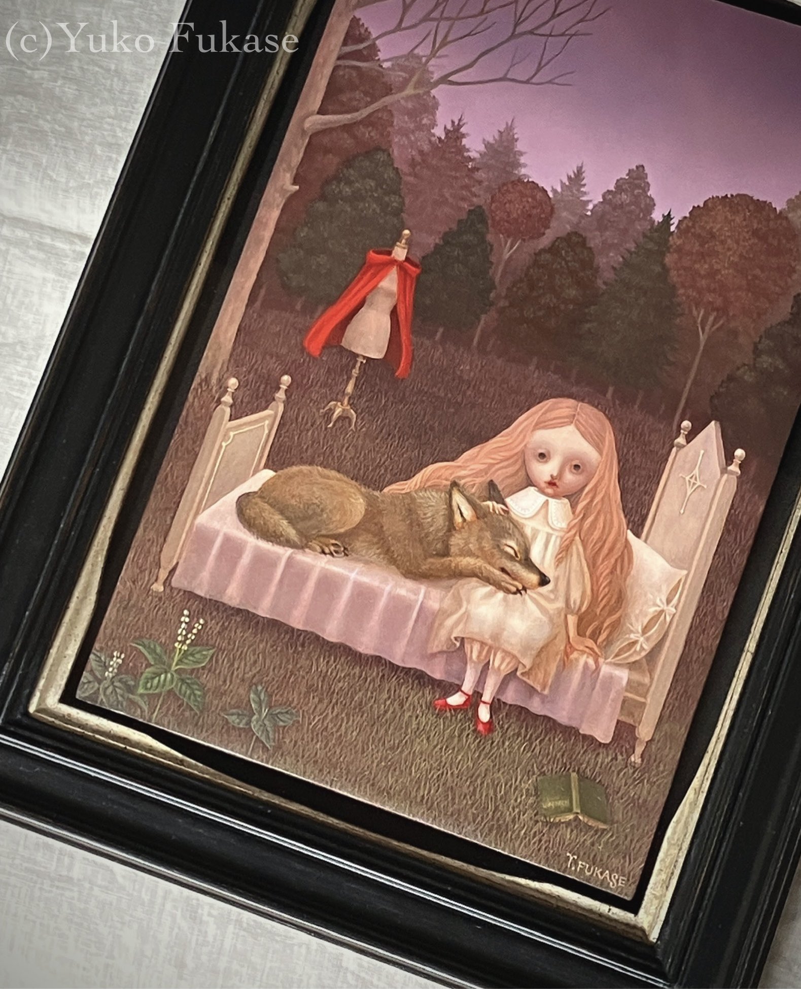 深瀬優子様　絵画作品「のばら」 深瀬優子様 絵画作品「のばら」 - メルカリ