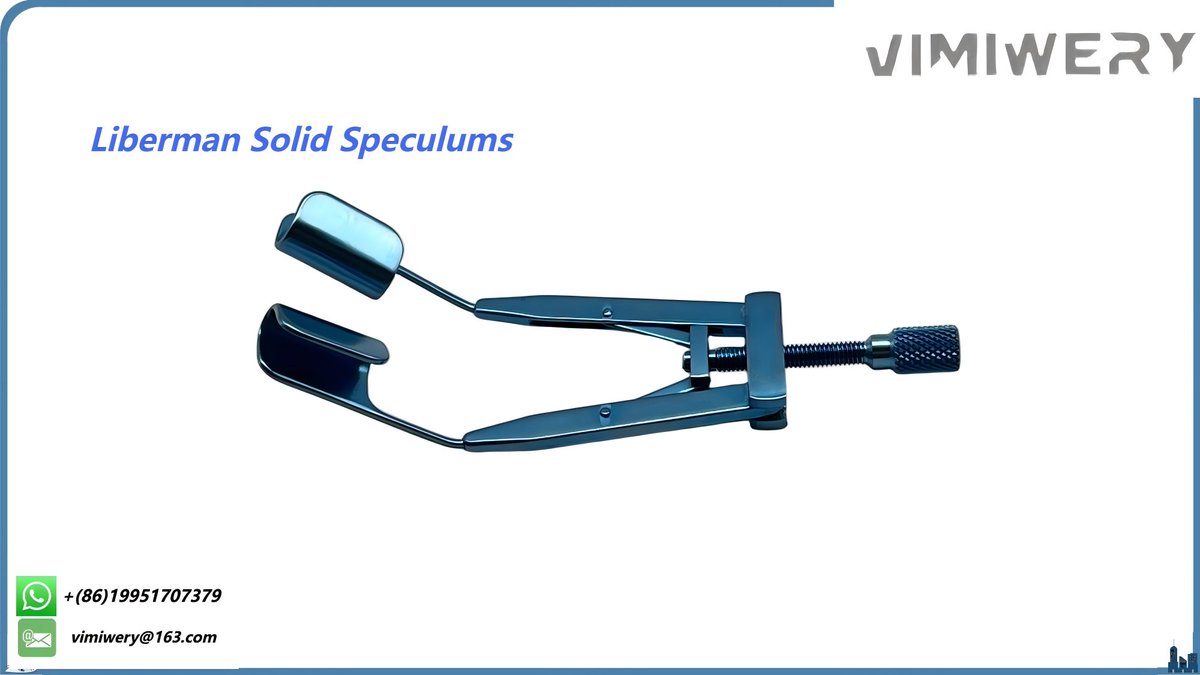 vimimery's tweet image. Speculums,
We offers professional #ophthalmic #surgical #instruments. Protects eyelashes and keeps meibomian gland secretion away from the operating field.#You can contact us for more details.
Email: vimiwery@163.com
ebay.com/usr/vimiwery

#speculum #ophthalmology #eyesurgery