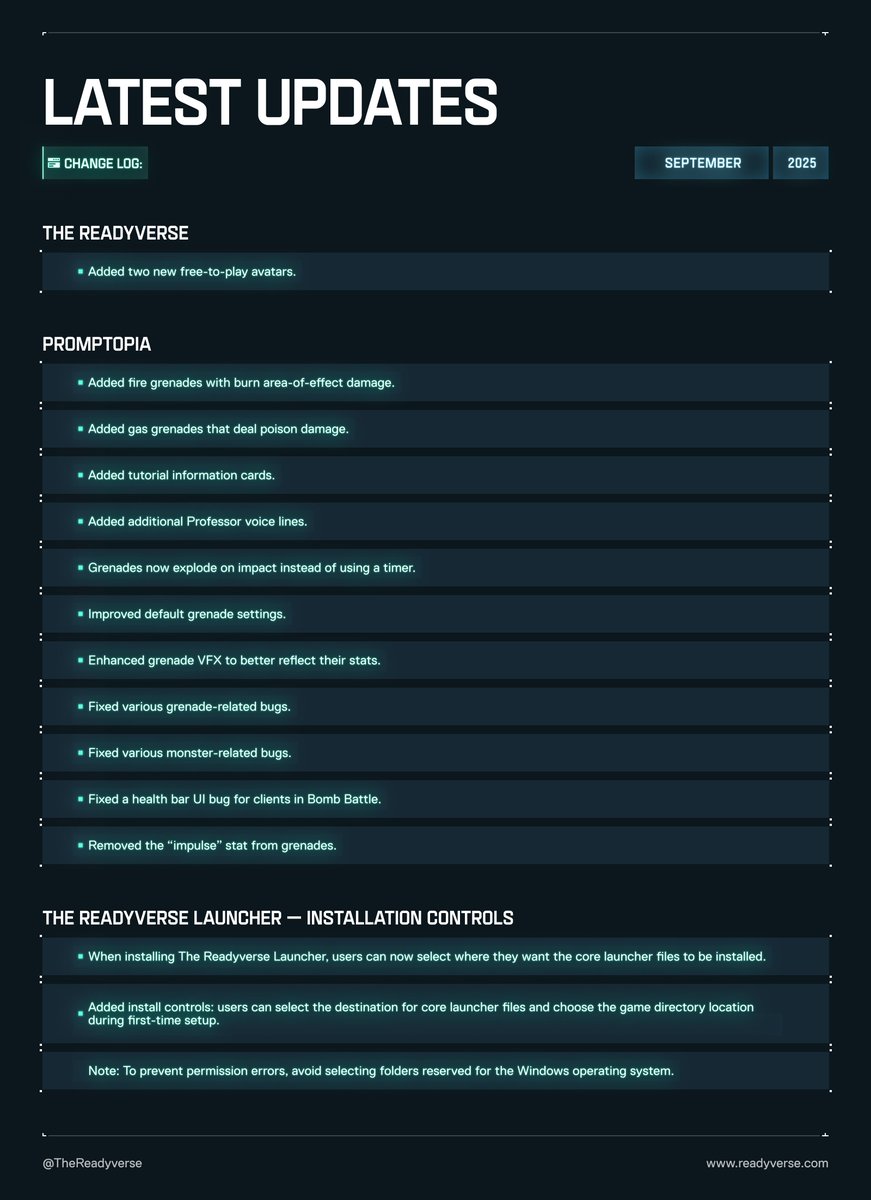 The Readyverse tweet media