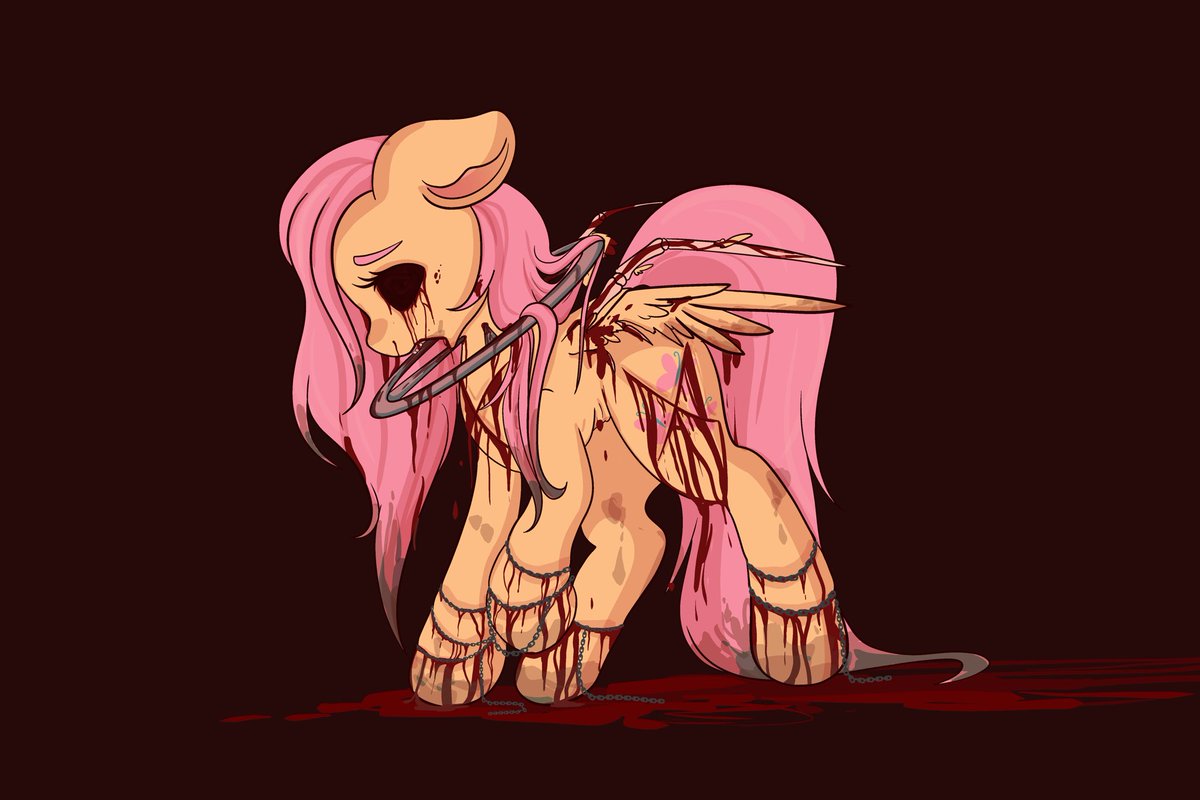 DistoredDreams's tweet photo. 2020 vs 2025

#mlphorror #mylittleamneia #fluttershy #fluttershyart #fluttershyfanart https://t.co/iy7QumVjRe