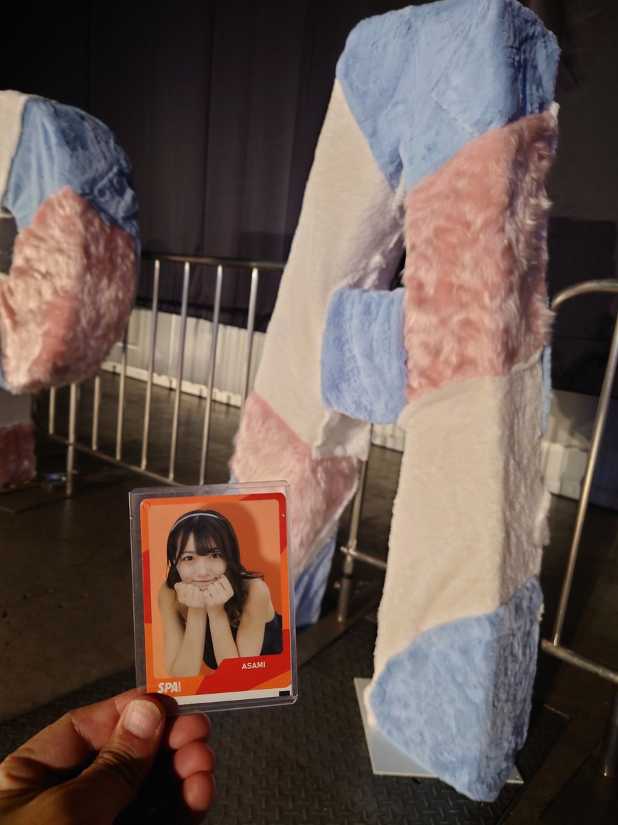 kmtcrz's tweet image. あの時以来のSPARK行ってきたよ
場所も変わっちゃったけど、僕にとっては SPARKの「A」＝ASAMIの「A」なんです、今も。
#あさみとはんぶんこ