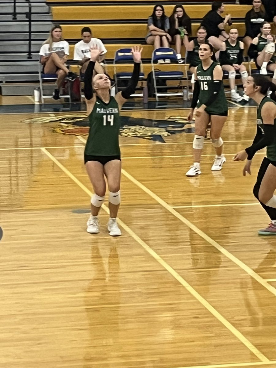In the battle of the Hornets at East Canton, the Malvern Hornets won in straight sets 3-0.   Congratulations girls!