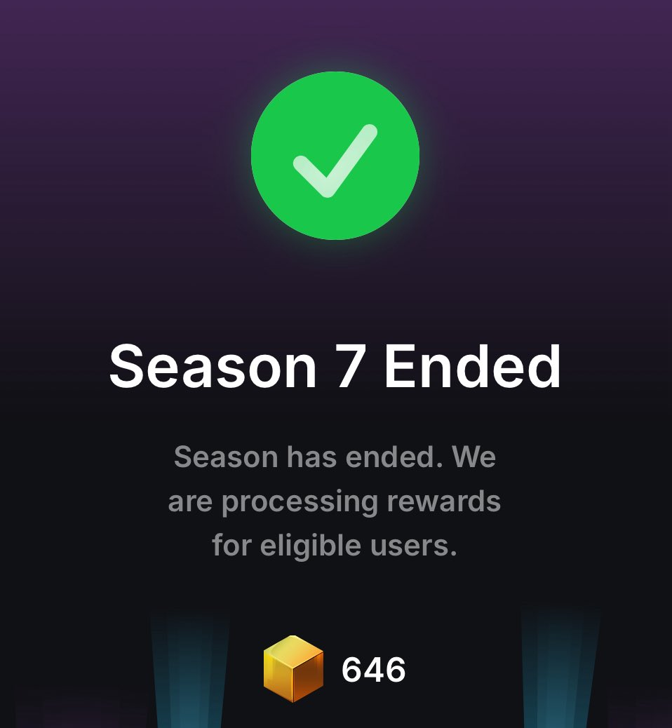 TOSHIBoo_m's tweet image. Season7終わりましたー✨
ギリギリ最下位ダイヤモンドを死守💎
$L3 ステーキング量でも変わるみたいですがこのくらいでした。
まぁまぁ、いいじゃん！と思われるかと思いますが、箱646個✖︎0.25ドル消費してるんですよね💦

@layer3xyz  #layer3
