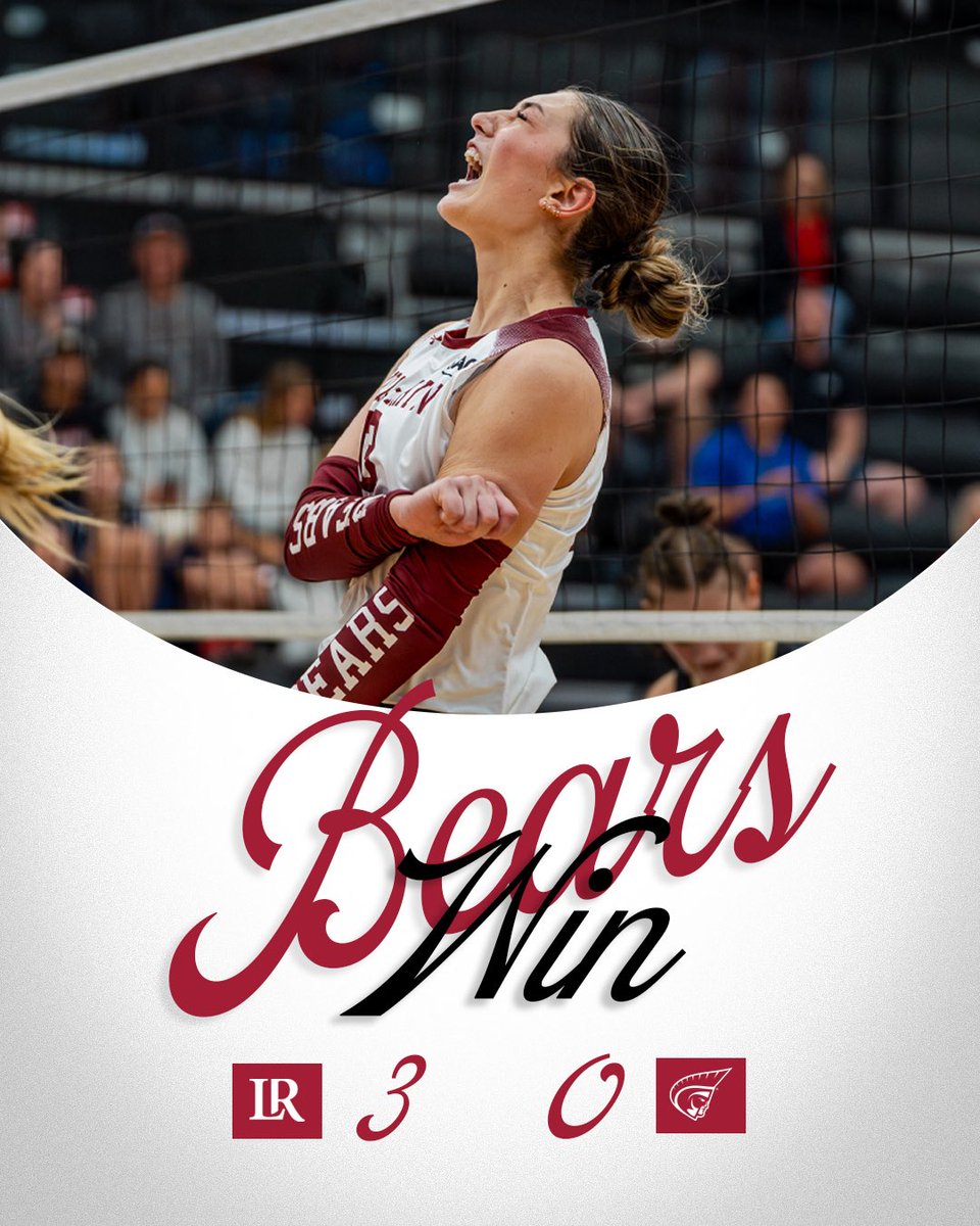 LRUVB's tweet photo. 𝙁𝙞𝙧𝙨𝙩 𝙎𝘼𝘾 𝙜𝙖𝙢𝙚 = 𝙛𝙞𝙧𝙨𝙩 𝙎𝘼𝘾 𝙬𝙞𝙣 

🐻🏐

#GOBEARS | #BetweenTheBricks https://t.co/tZp8Hz7qW6