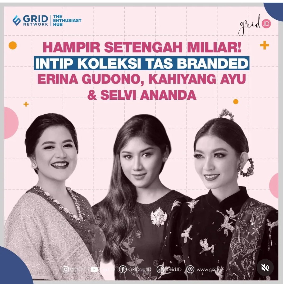 NyaiNeneng's tweet photo. Hallooo misqueen.. masih tabah kan? Yuk kita intip koleksi tas branded putri putri kerajaan Mulyono 😍 https://t.co/LtkIZcAqEs