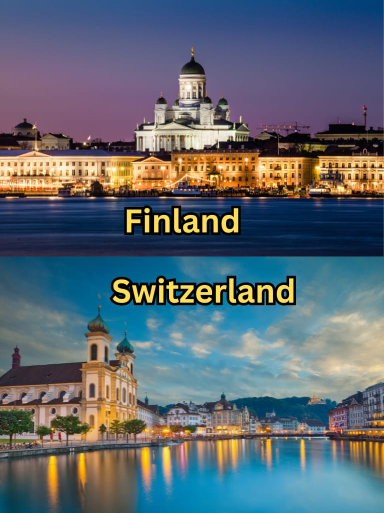 Finland  Or Switzerland