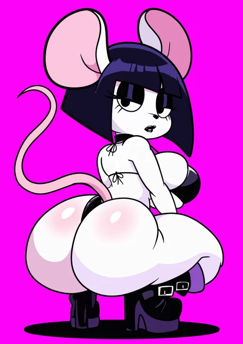 Goth Mouse 久しぶりにゴスマウス