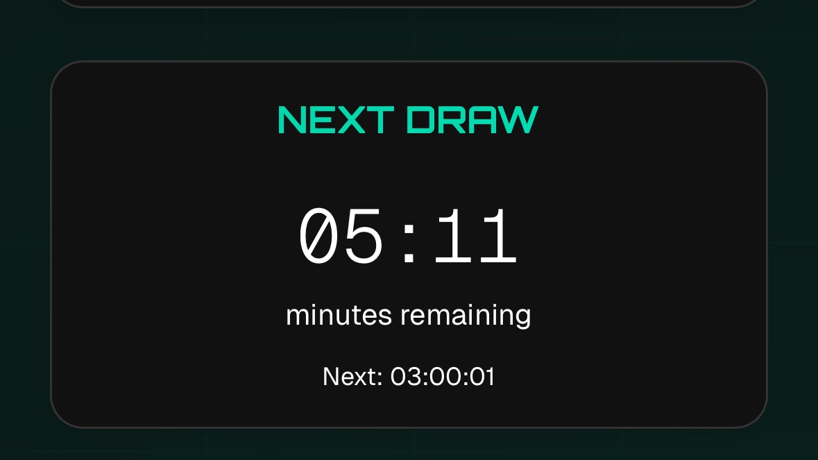 Who will be the next winner of the draw?

Are you ready?