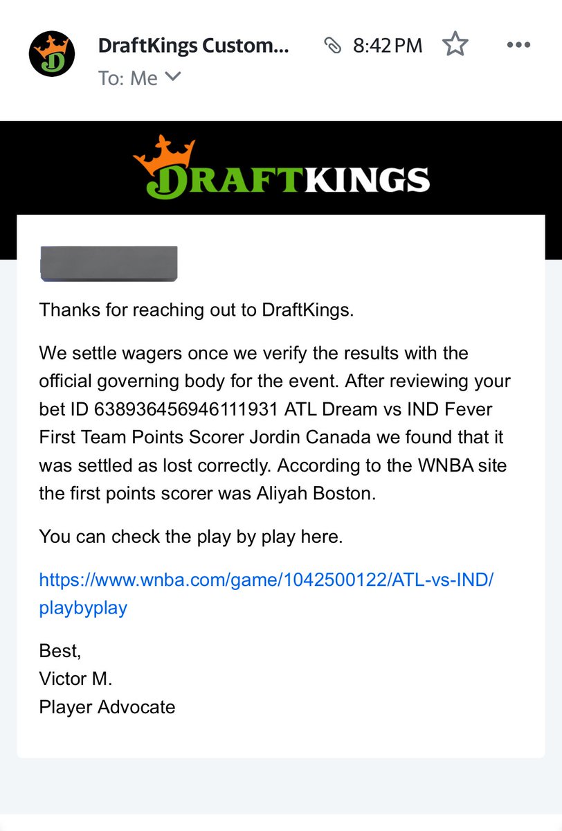 middlegroundia's tweet photo. @DKSportsbook @DraftKings Come on now if your customer support is gonna send me evidence trying to prove me wrong they could at least open it and not make yall look like idiots. I heard @FanDuel got it right 👀. https://t.co/sWtjbSAowq