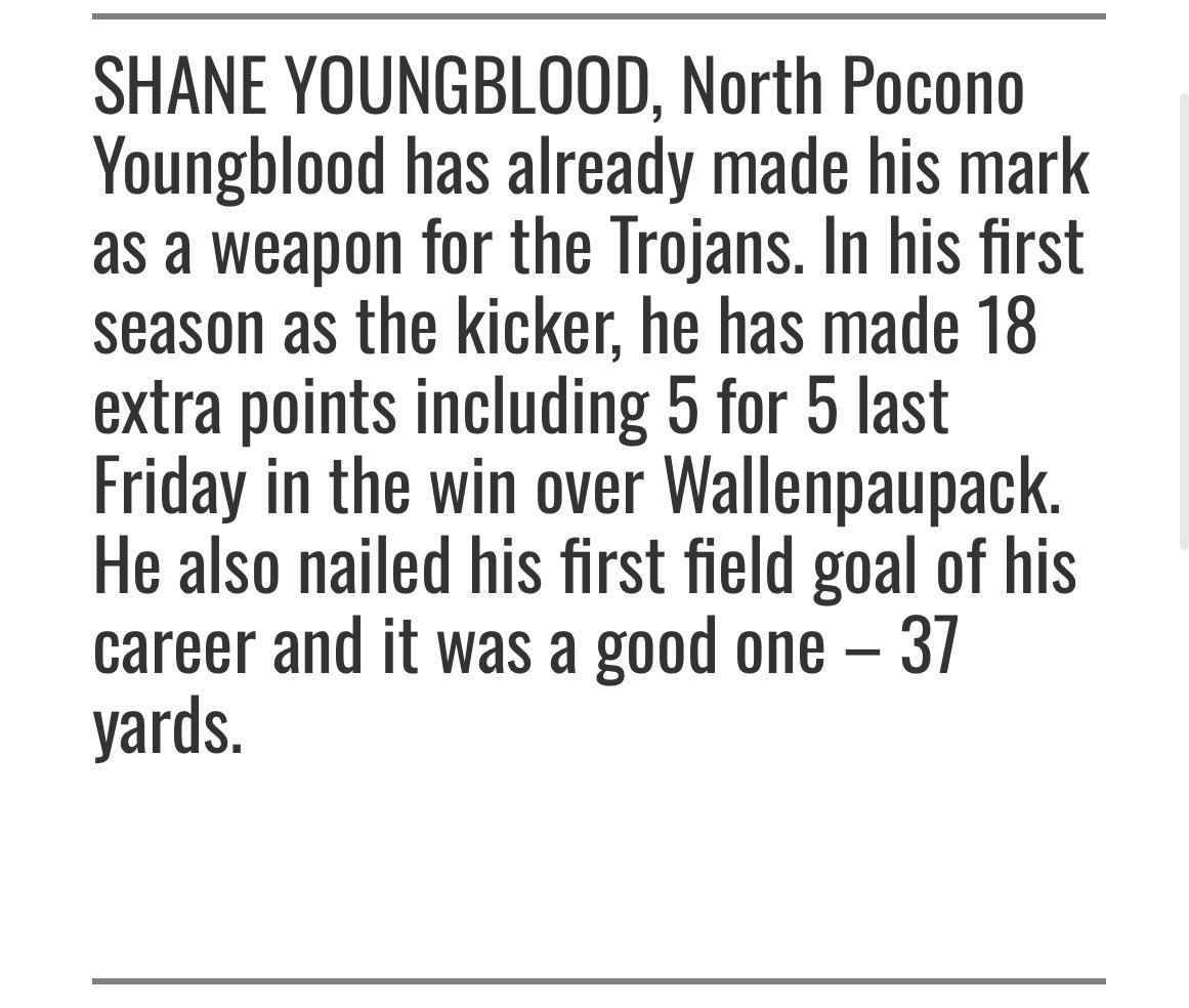 Shane Youngblood (@shaneyoungb2009) on Twitter photo Thank You for the Mention <a href="/NEPAFootball/">NPF Football</a> 
<a href="/KrautmanKicking/">Krautman Kicking</a> 
nepafootball.com/2025-special-t… Thank You for the Mention <a href="/NEPAFootball/">NPF Football</a> 
<a href="/KrautmanKicking/">Krautman Kicking</a> 
nepafootball.com/2025-special-t…