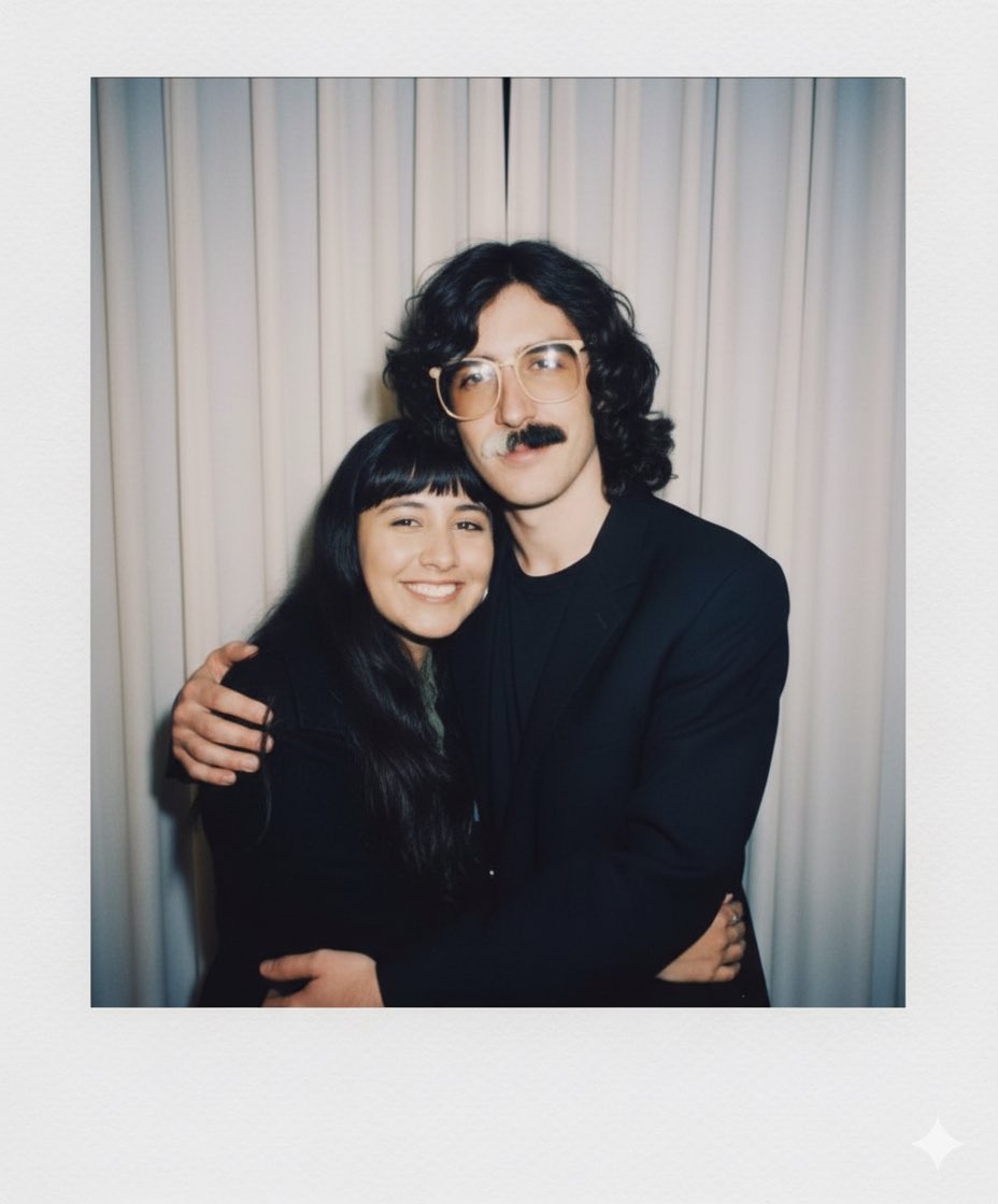 hice mis polaroids con charly mood serú girán imaginateeeeeee