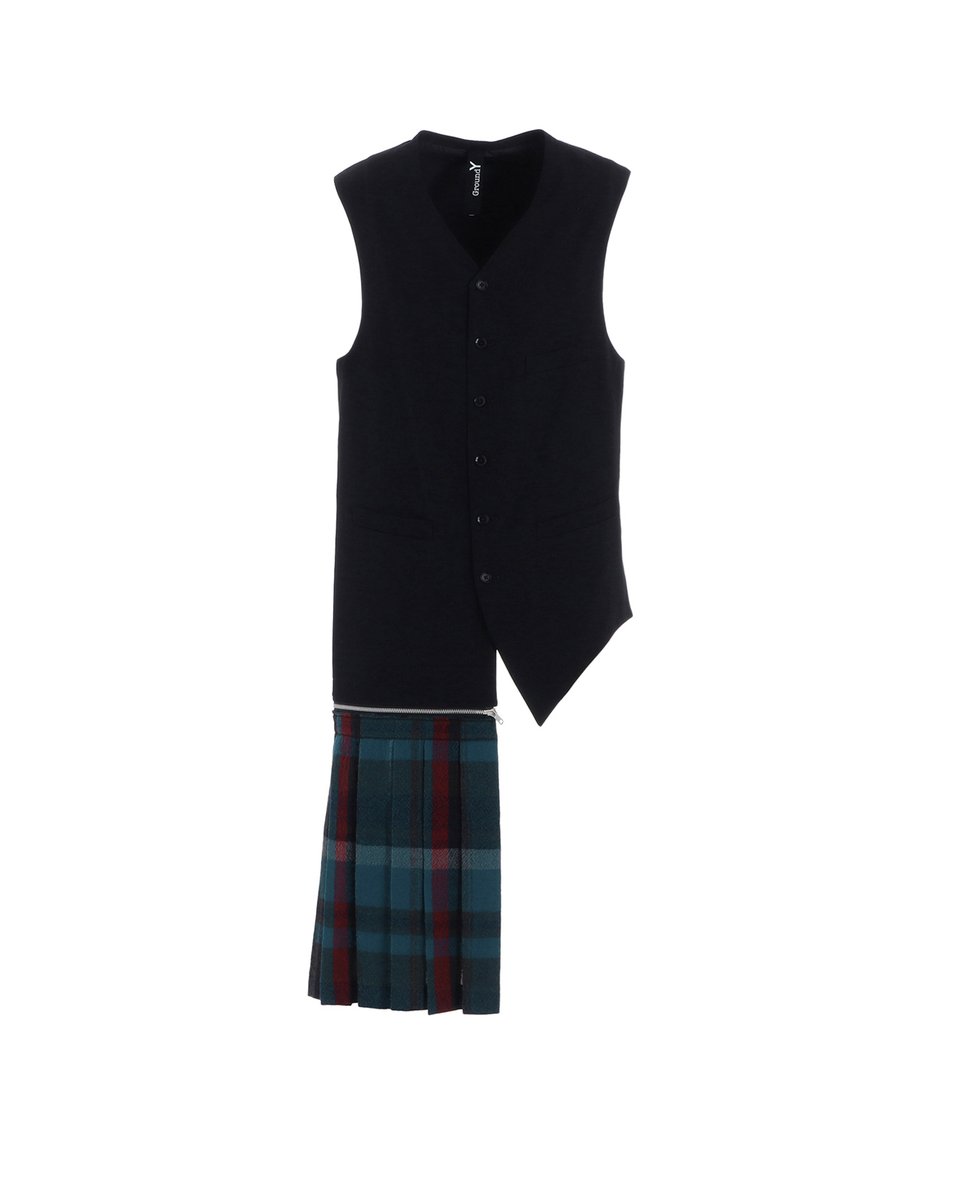 Ground Y Sleeveless Work Jacket ベスト Ground Y Sleeveless Work Jacket ベスト VESTS(ベスト)｜YOHJI