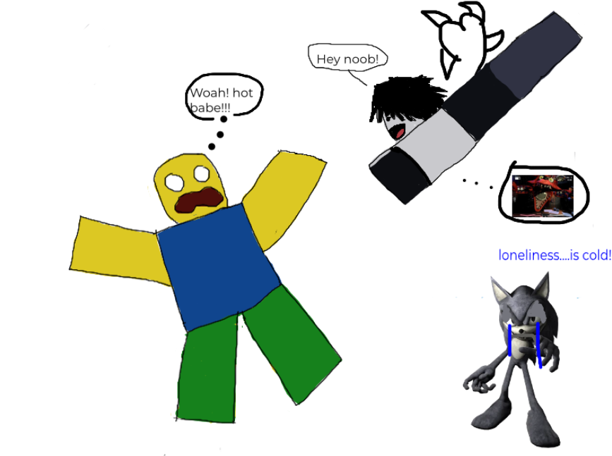 nicktheman94266's tweet image. ts ship kinda cute #noobtime