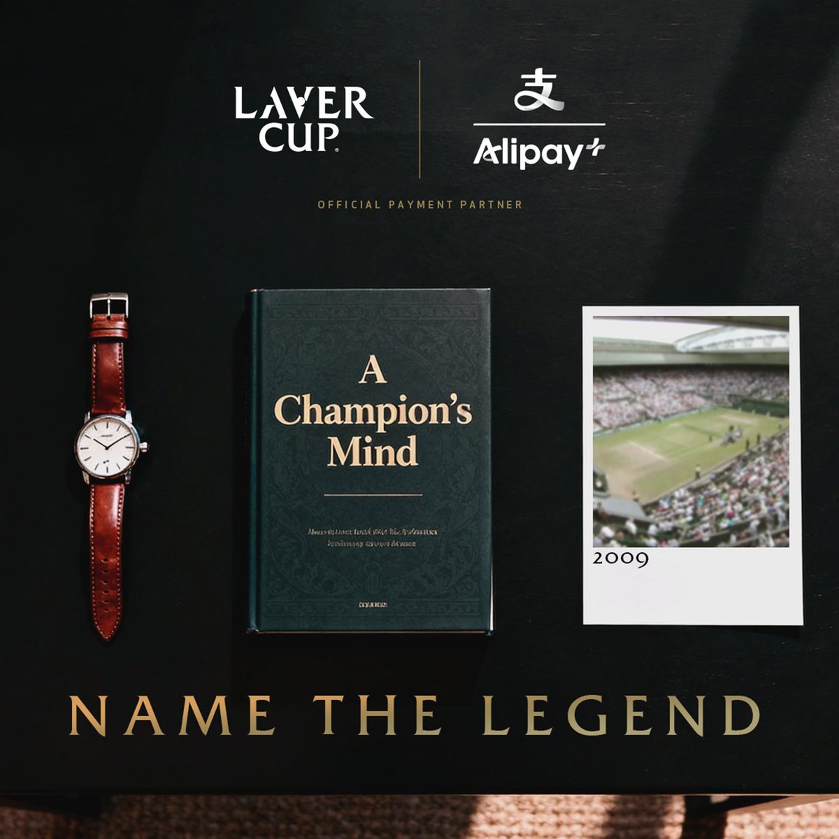 AlipayPlus's tweet image. 🎾 Spot the legend, win the prize!
👉 Each object is a clue to a tennis icon
🧢 First correct guess (10+ likes in 24h) wins a Laver Cup cap
🎁 3 more lucky fans get souvenirs
#TheTablesTellAll #AlipayPlus #LaverCup #LegendsMeetInnovation #AntInternational