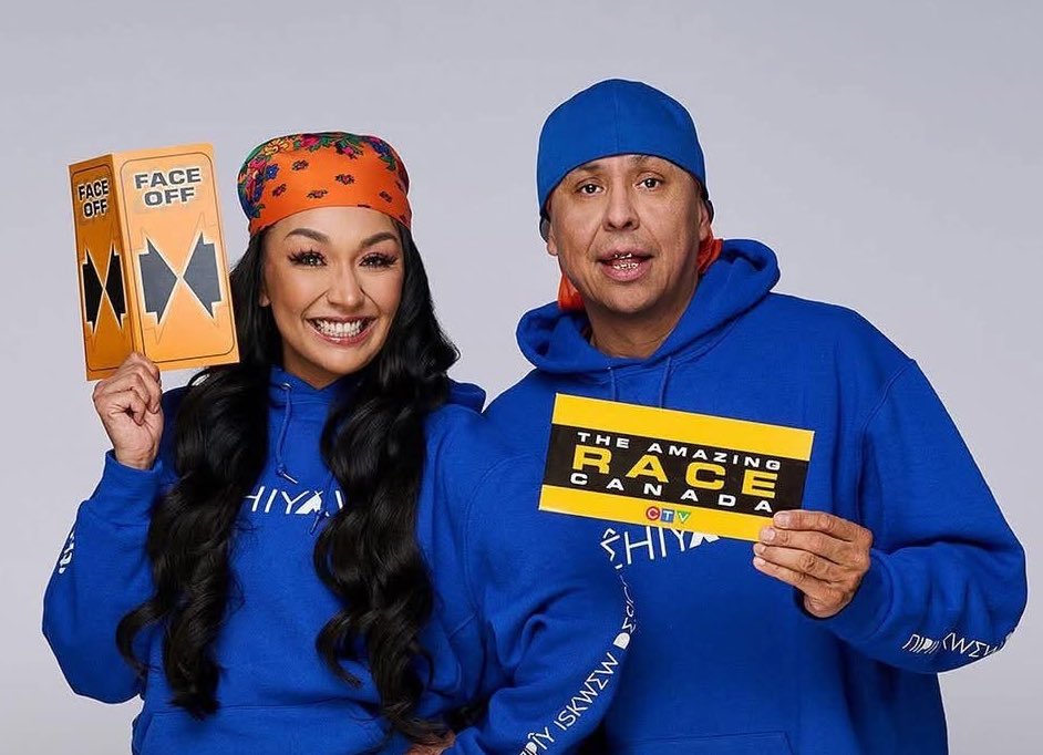 AzorcanGlobal's tweet image. Congrats to Nipîy and #Oilers Superfan Magoo for finishing 4th in the #AmazingRaceCanada.
Enjoyed watching them make their way across #Canada and making it all the way to the big finale.
You should be proud of how you represented Edmonton, your nation &amp;amp; your family.
