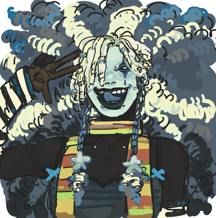 thought abt this design all day at work had to draw it on my own shadmilk vv cool design yup yup yup