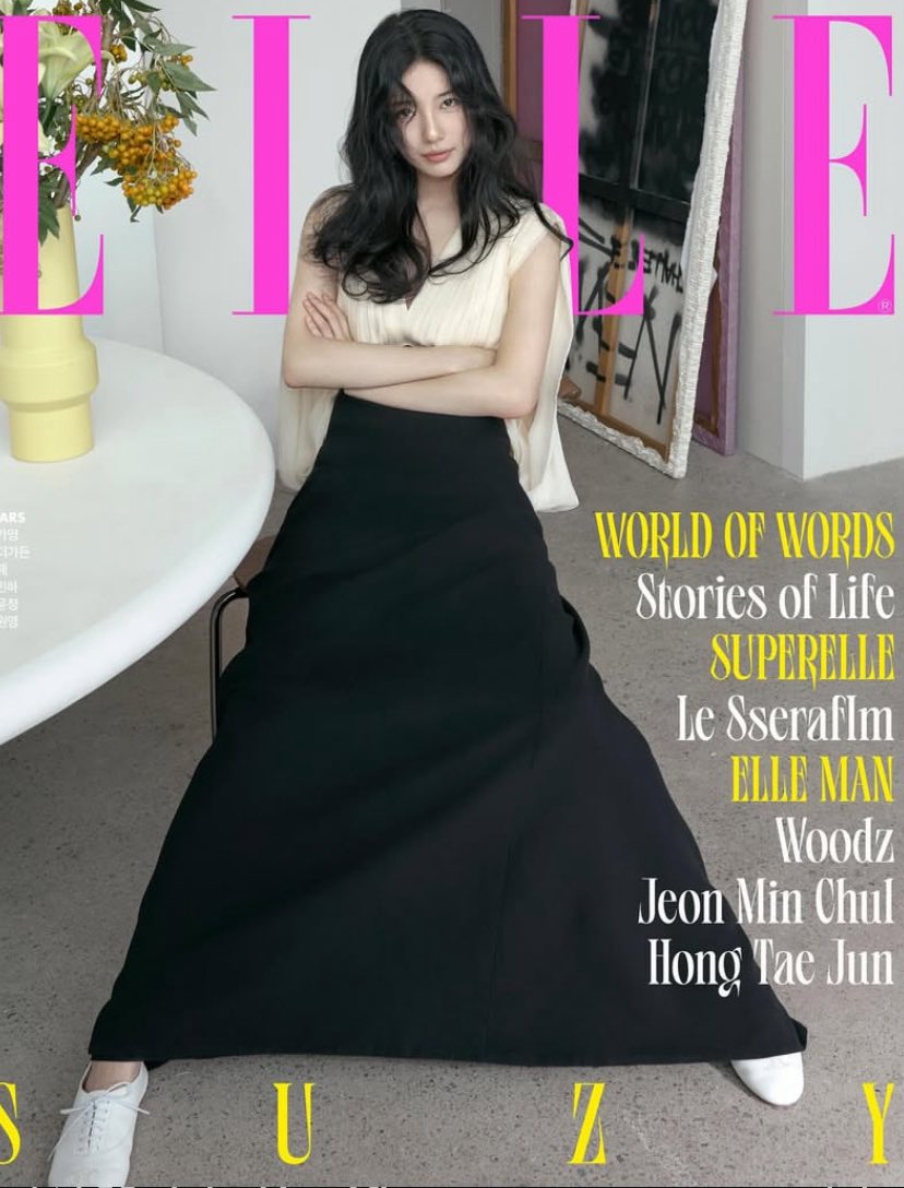 StanBaeSuzy1's tweet photo. 250917 SUZY cover star of Elle Korea October Issue 2025 with CELINE❤️‍🔥

#Suzy #수지 #BaeSuzy #배수지 #SuzyxCeline  #CELINEWINTER https://t.co/davOYNVRVC
