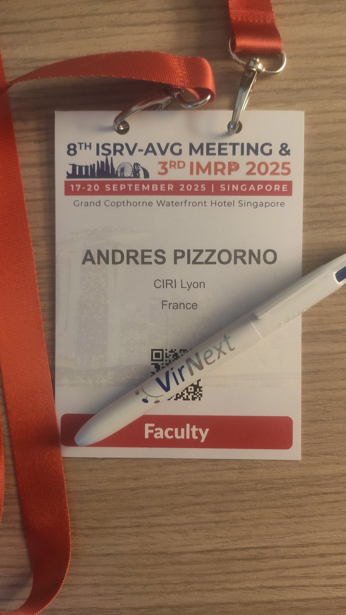Andrés Pizzorno (@pizzornoandres) on Twitter photo Let's get started!
#AVG2025 #IMRP2025
#flu #COVID_19 #RSV #viruses #antivirals #vaccines
<a href="/isrv_global/">ISRV</a>
<a href="/Inserm/">Inserm</a> <a href="/idlabs_astar/">A*STAR Infectious Diseases (ID) Labs</a> <a href="/VirPath/">VirPath - Virologie et pathologies humaines</a> <a href="/CIRI_Lyon/">CIRI Lyon</a> Let's get started!
#AVG2025 #IMRP2025
#flu #COVID_19 #RSV #viruses #antivirals #vaccines
<a href="/isrv_global/">ISRV</a>
<a href="/Inserm/">Inserm</a> <a href="/idlabs_astar/">A*STAR Infectious Diseases (ID) Labs</a> <a href="/VirPath/">VirPath - Virologie et pathologies humaines</a> <a href="/CIRI_Lyon/">CIRI Lyon</a>