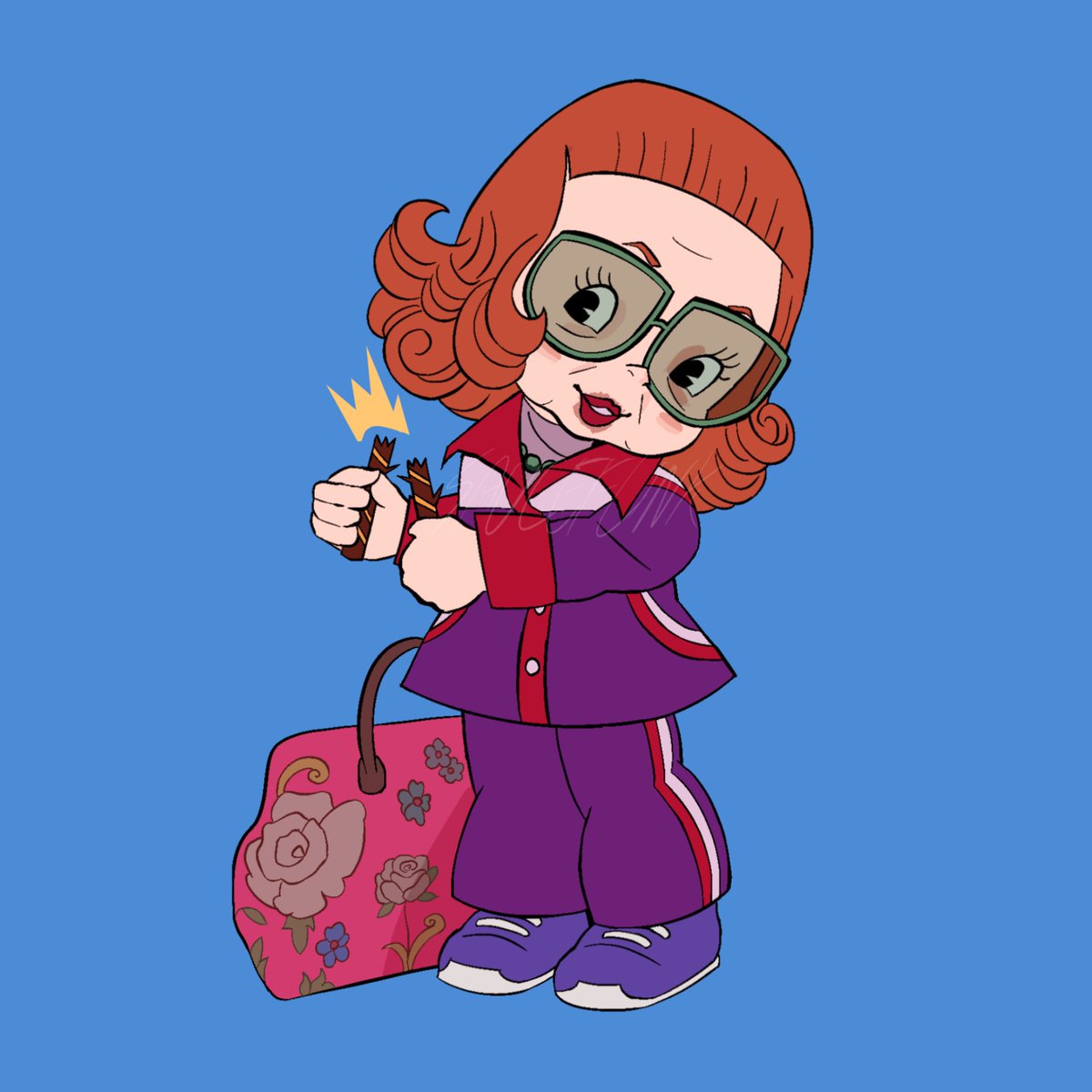 gladys sticker design!