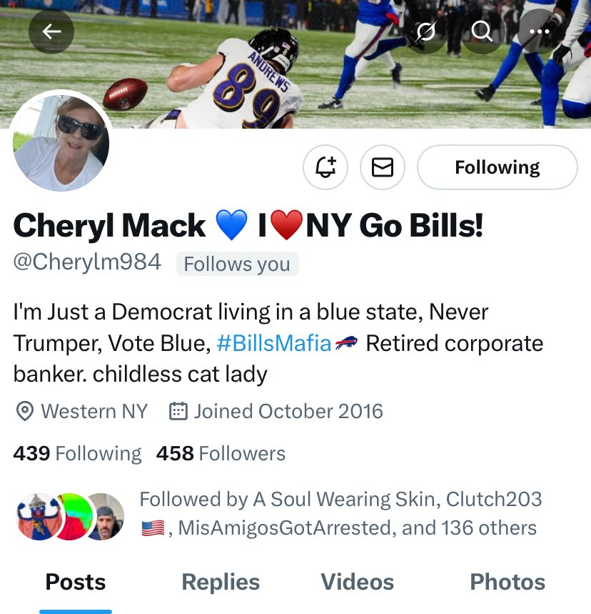 FAM, Another suggestion for a great resister account to follow. 💯⁦<a href="/Cherylm984/">Cheryl Mack 💙 I♥️NY Go Bills!</a>⁩ 
Stronger Together 
🇺🇸🌊🙏🏾✌️🏾