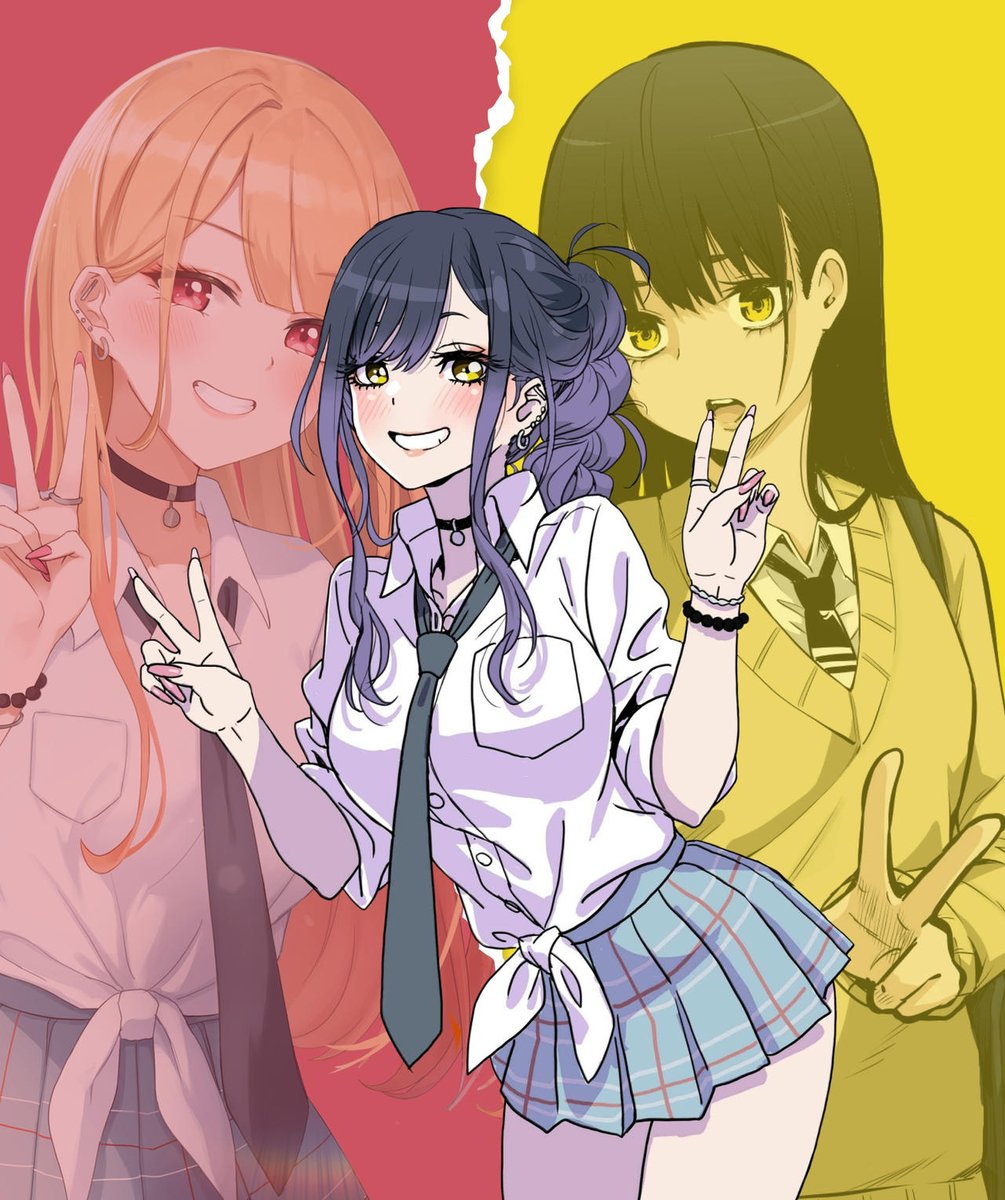 Daily_MarinKita's tweet image. The mix of Marin and Miko looks way too gorgeous 😍

#着せ恋 #MyDressUpDarling