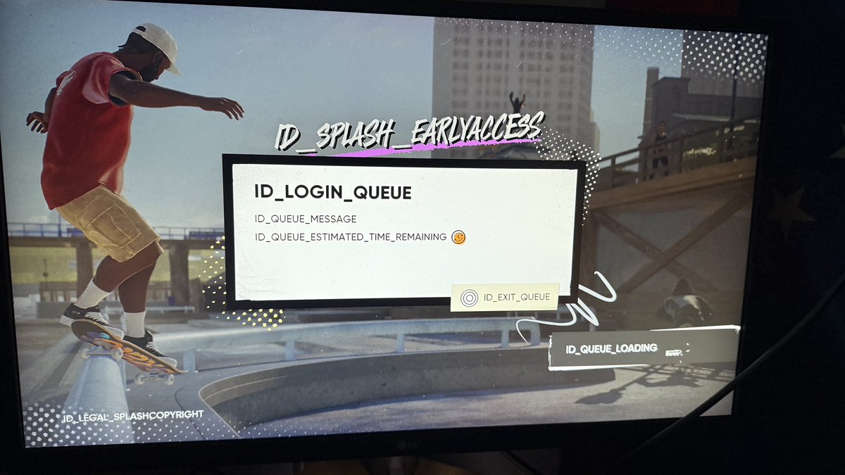 ID_Skate4_IS_UNPLAYABLE #skate.