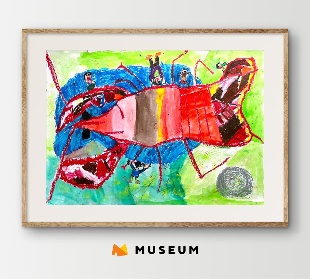 themuseum_jp's tweet photo. 今日の「みんなのMUSEUM」
MUSEUMに投稿された子どもたちのかわいくてすてきな作品を毎日1枚ご紹介。
＊作者さまに許可をいただいて掲載しております。
https://t.co/I2nPapFr0Y #みんなのMUSEUM #museum_jp https://t.co/VLtivgLJWQ