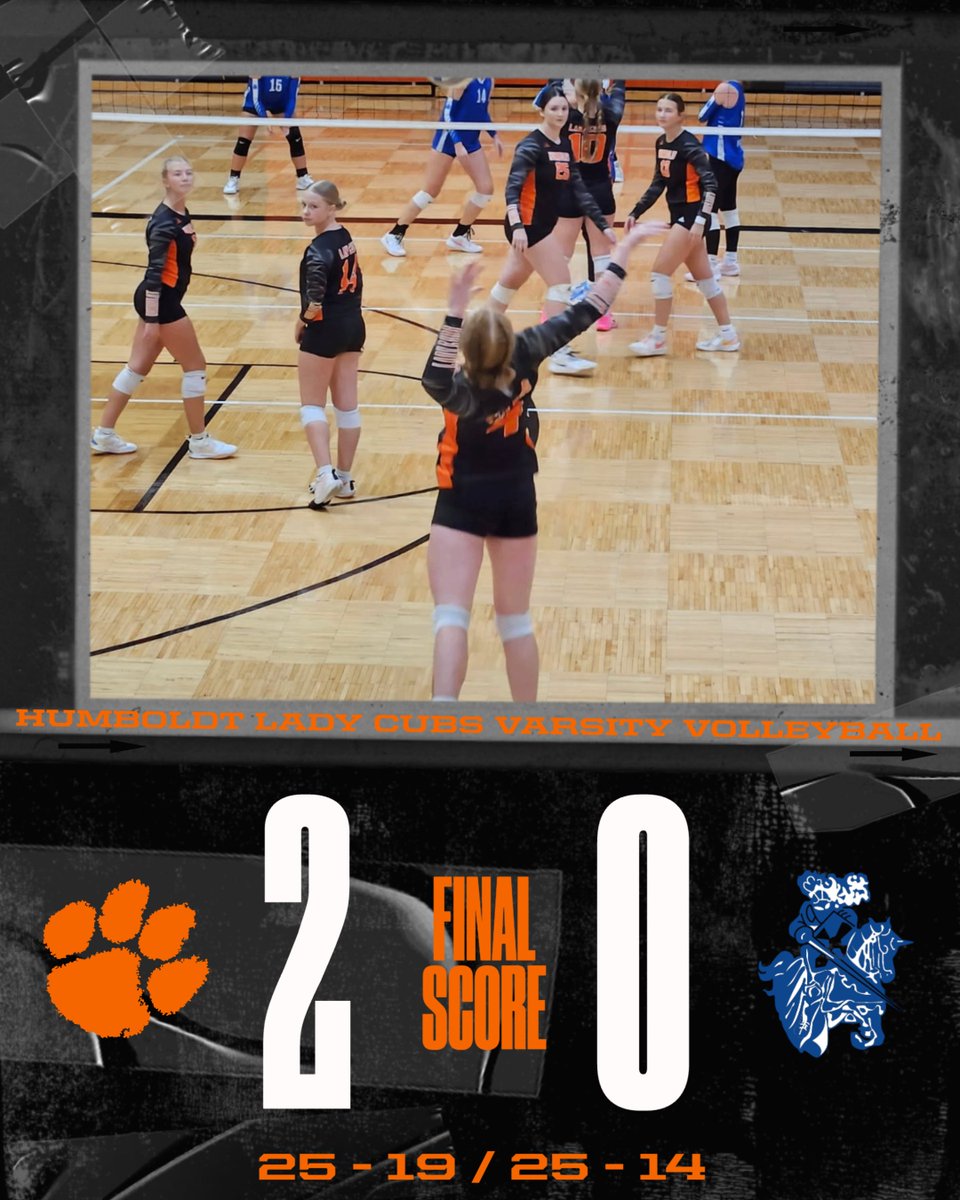 Lady Cubs get the sweep tonight over Baxter Springs and Cherryvale.