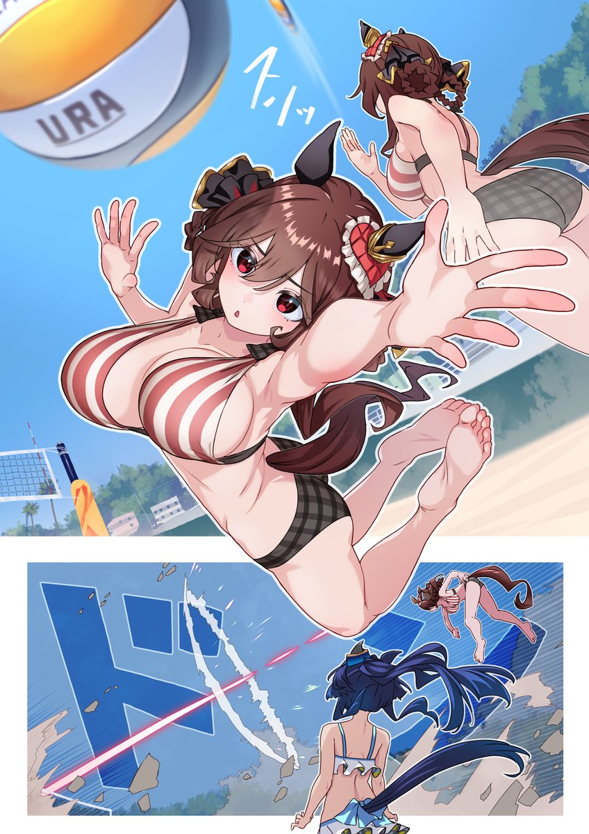 水曜日は水着の再掲（1/4）　#ウマ娘