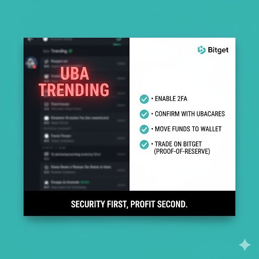 bitgetxAnambra's tweet photo. UBA trending or not, your money safety should trend every day.
Secure it. Trade smart. Build with BitgetxAnambra.
#CryptoSecurity #UBANigeria #BitgetNigeria https://t.co/F3nn7KJ7Hz